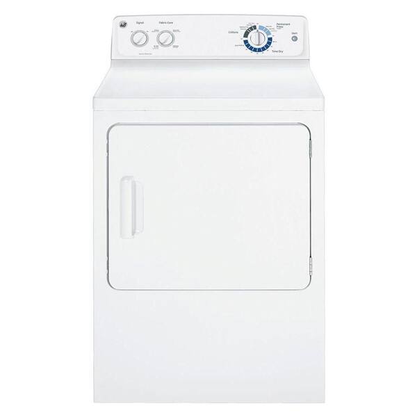 GE 6.0 cu. ft. Gas Dryer in White