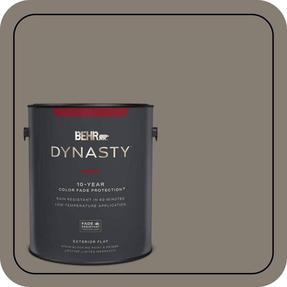 1 gal. #MQ2-53 Smoky Trout Flat Exterior Stain-Blocking Paint & Primer price history on PriceWatchPro