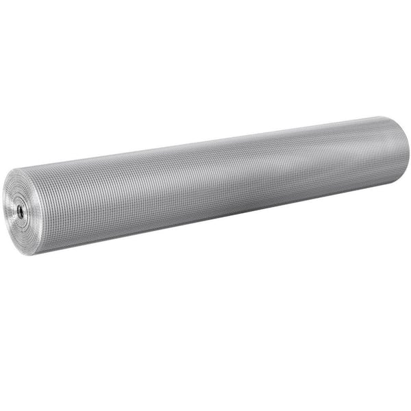 Hardware Cloth, 1/4 in. 48in. x 100 ft. 23 Gauge, Hot Dipped Galvanized Wire Mesh Roll, for Rabbit Cages, Small Rodents