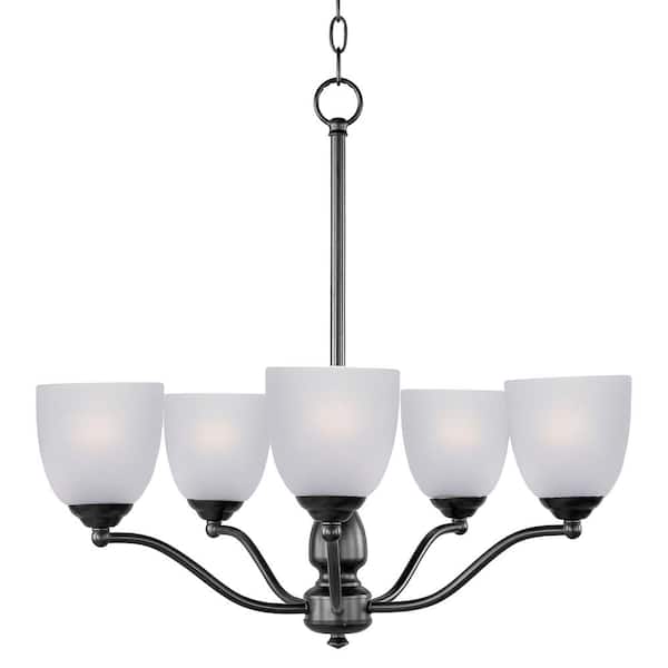 Stefan 5-Light Brown Chandelier