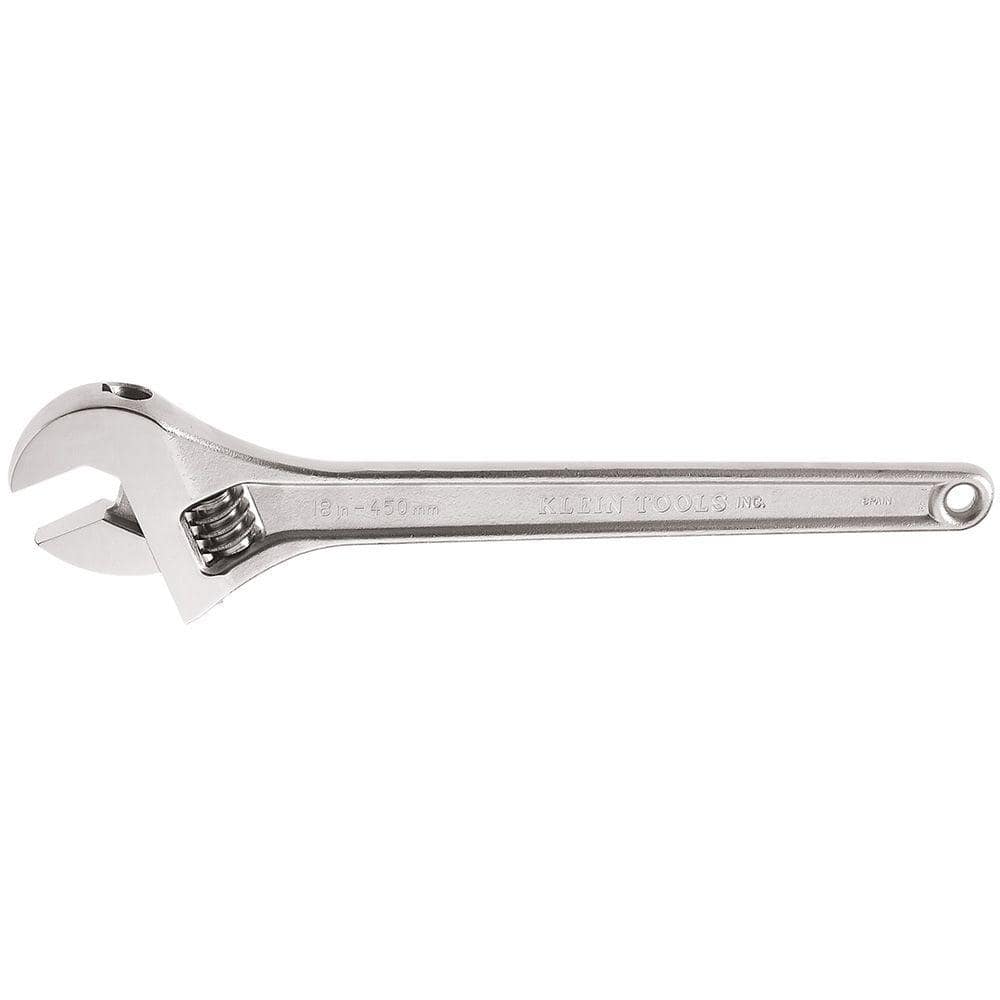 Klein Tools 2-1/16 in. Standard Capacity Adjustable Wrench 500-18