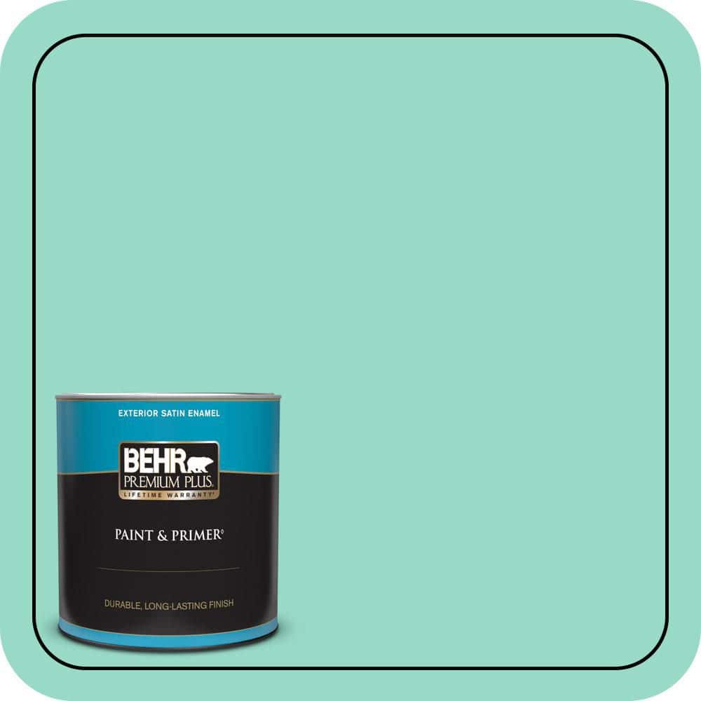 1 qt. #MQ4-17 Pageant Green Satin Enamel Exterior Paint & Primer price history on PriceWatchPro