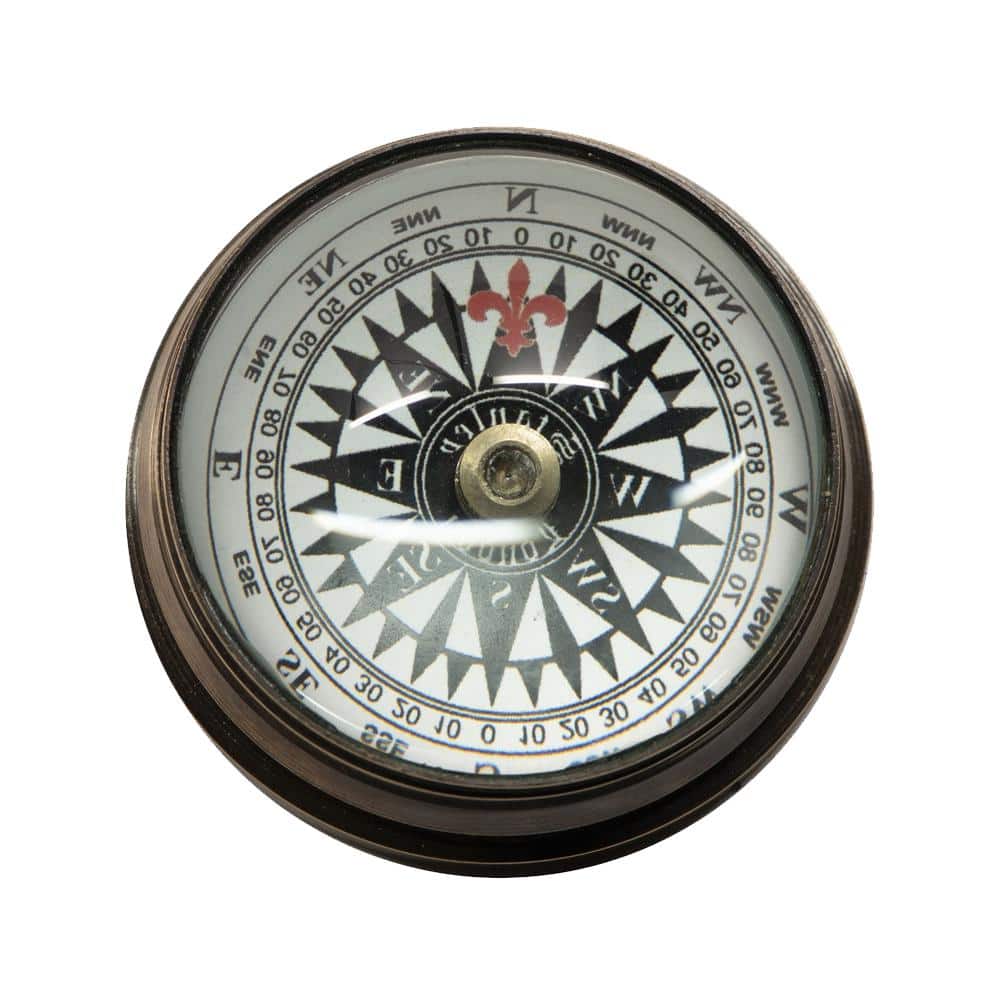 AUTHENTIC MODELS Gracelynn Small Eye Compass in Brass CO034 The Home