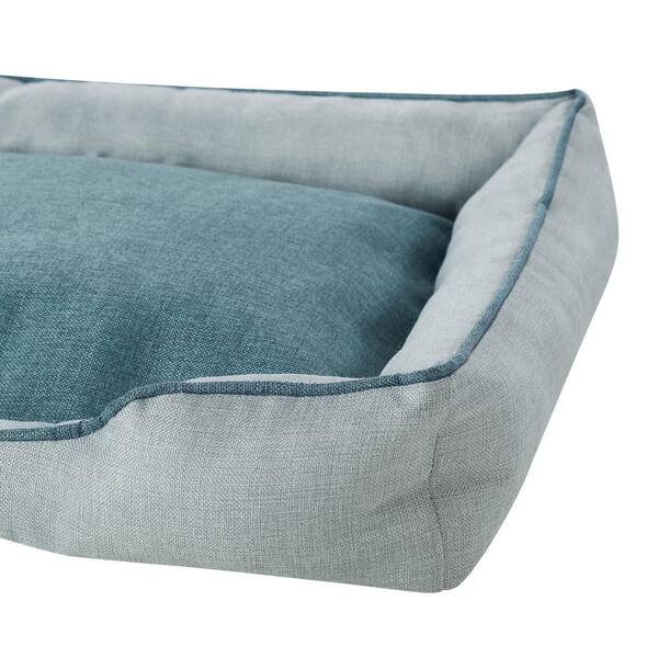Sam's Pets Arthur Small Gray Dog Bed SP-DB1218GY - The Home Depot