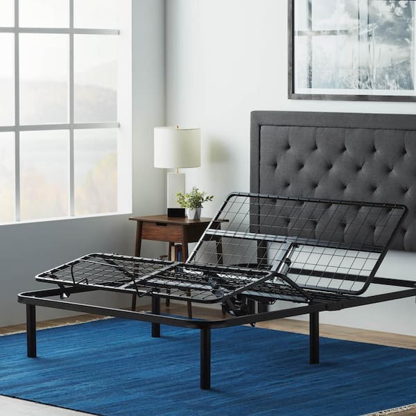 Lucid Comfort Collection Standard Adjustable Bed Base - Queen