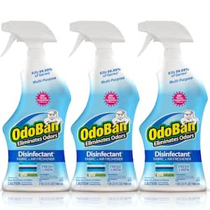 32 oz. Fresh Linen Multi-Purpose Disinfectant Spray, Odor Eliminator, Sanitizer, Fabric Freshener, Mold Control (3-Pack)
