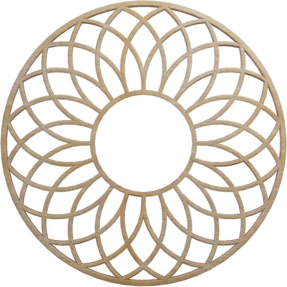 0.25 in. x 6.125 in. x 18 in. Wood Medallion Moulding price history on PriceWatchPro