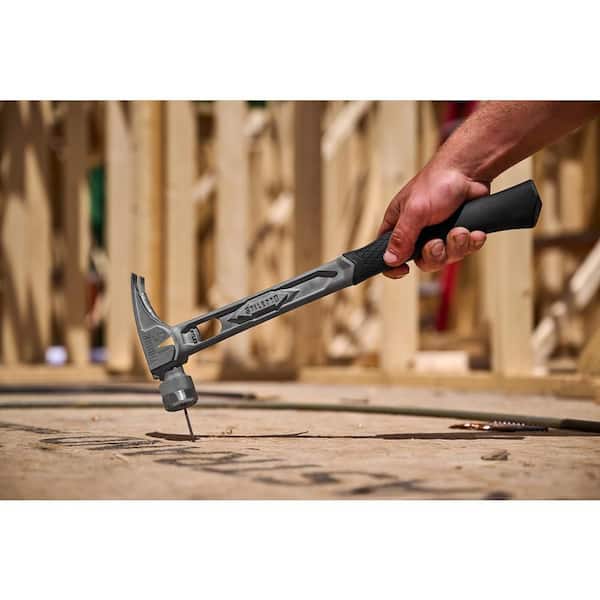 Stiletto - 15 oz. TiBone Milled Face with Curved Handle