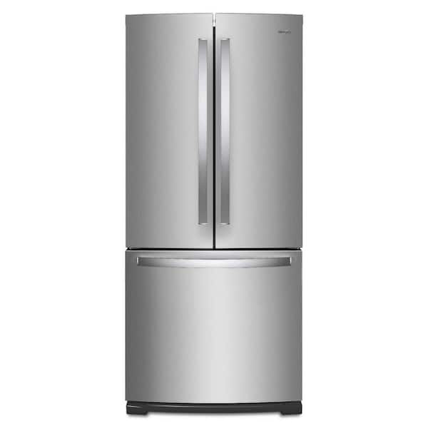 Whirlpool 20 cu. ft. French Door Refrigerator in Fingerprint