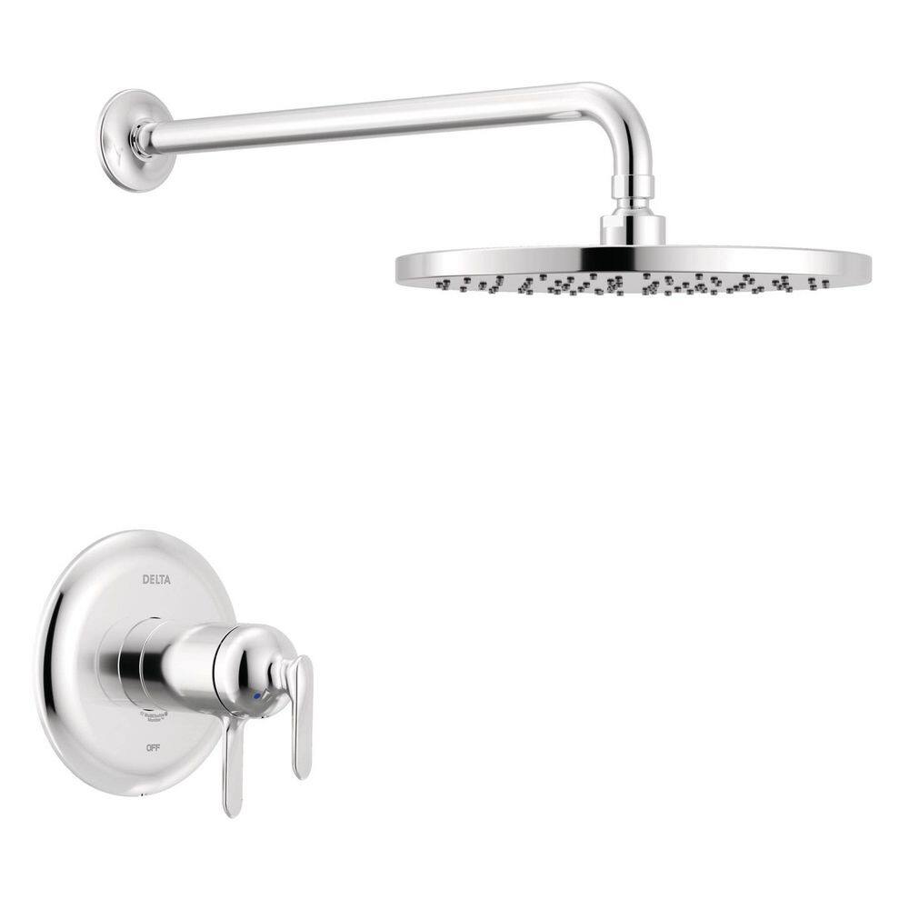 Bonacci TempAssure 1-Handle Shower Trim in Lumicoat Chrome (Valve Not Included)