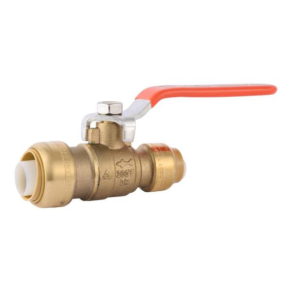 SharkBite 3/4 in. x 1/2 in. Push-to-Connect Reducing Ball Valve