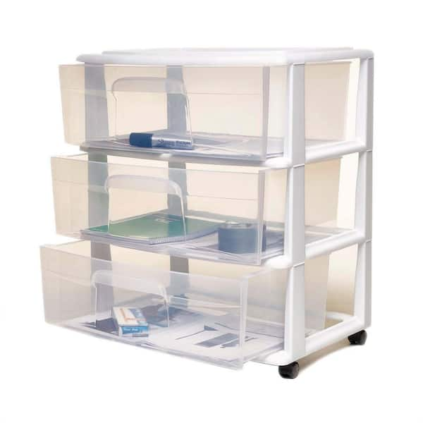 S6103A-S6107A Oxihom 60cm Wide Plastic Drawer Storage Cabinet 