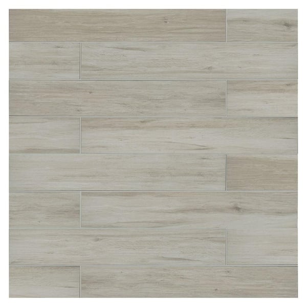 Marazzi Montagna Dovewood 6 in. x 36 in. Glazed Porcelain Floor