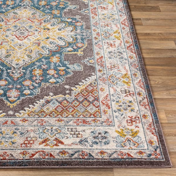 Chandi Brown 7 ft. x 9 ft. Persian Area Rug