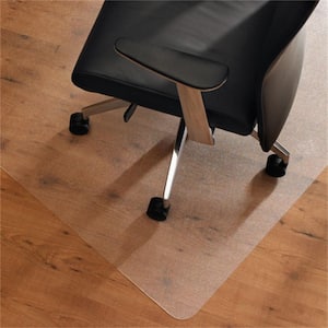 Premium Clear Rectangle 47 in. x 29 in. PVC Carpet Heavy Duty Office Chair Mat