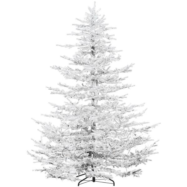 Fraser Hill Farm 9 ft. Arctic Pine Artificial Christmas Tree with HLED String Lighting