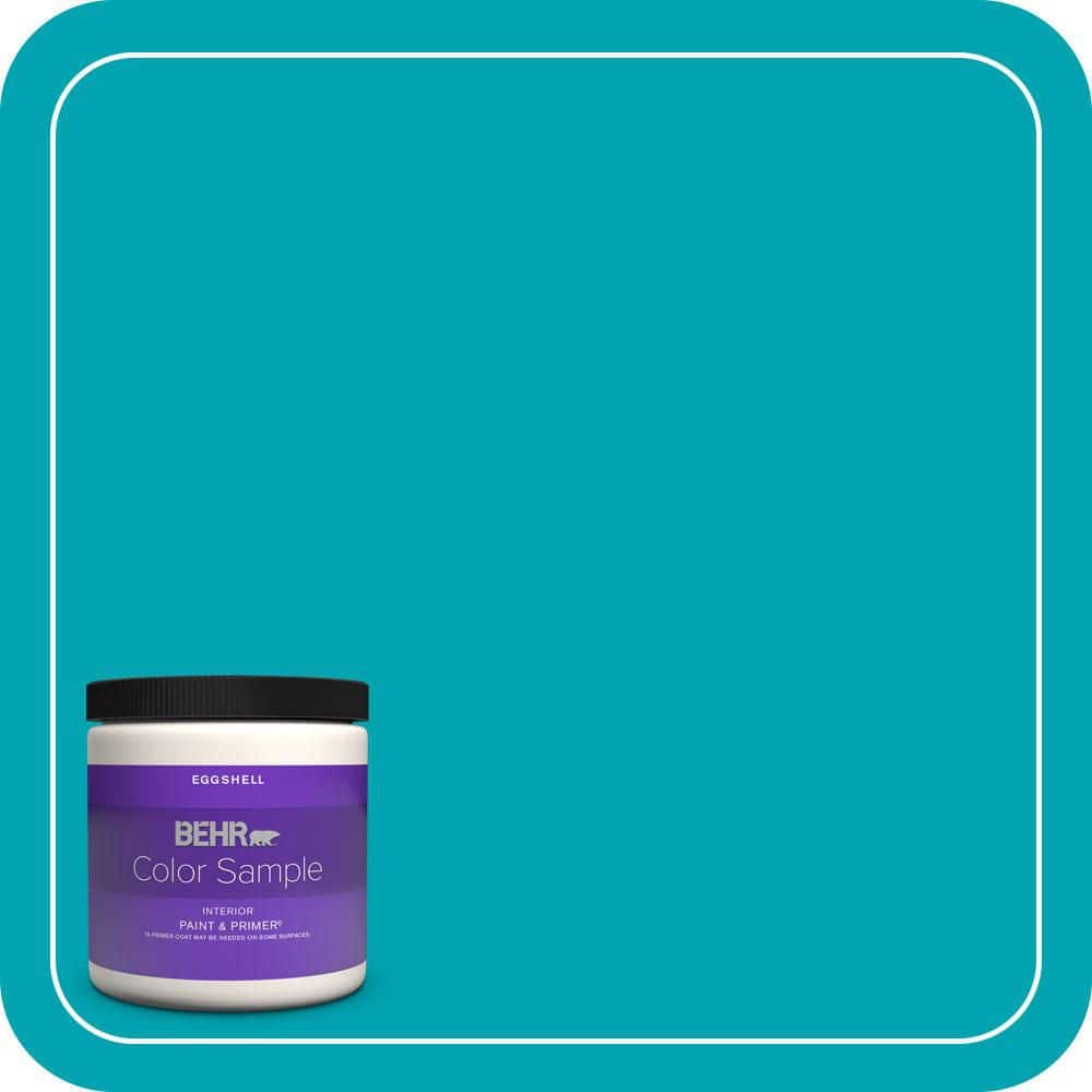 8 oz. #510B-6 Blue Jewel Eggshell Enamel Interior Paint & Primer Color Sample price history on PriceWatchPro
