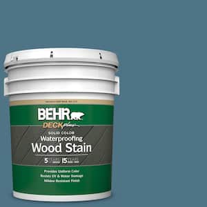 5 gal. #SC-107 Wedgewood Solid Color Waterproofing Exterior Wood Stain