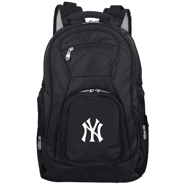 Denco MLB New York Yankees Black Backpack Laptop MLYKL704 - The Home Depot