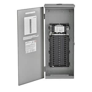 30 Space Outdoor Load Center with 125 Amp Main Circuit Breaker