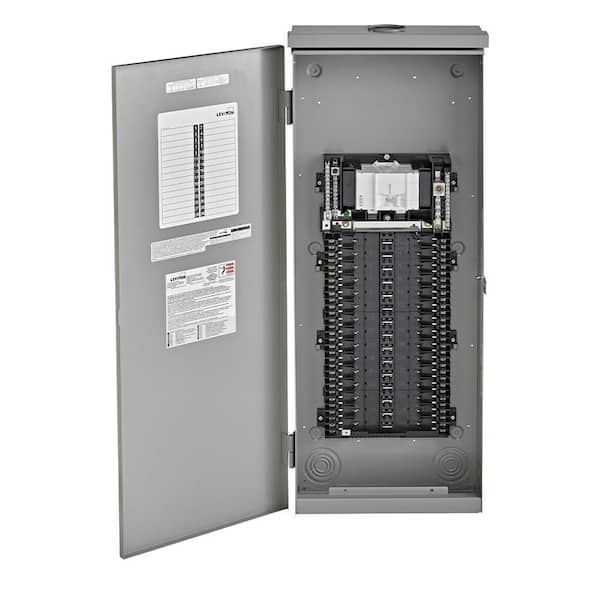 Leviton 30 Space Outdoor Load Center with 125 Amp Main Circuit Breaker
