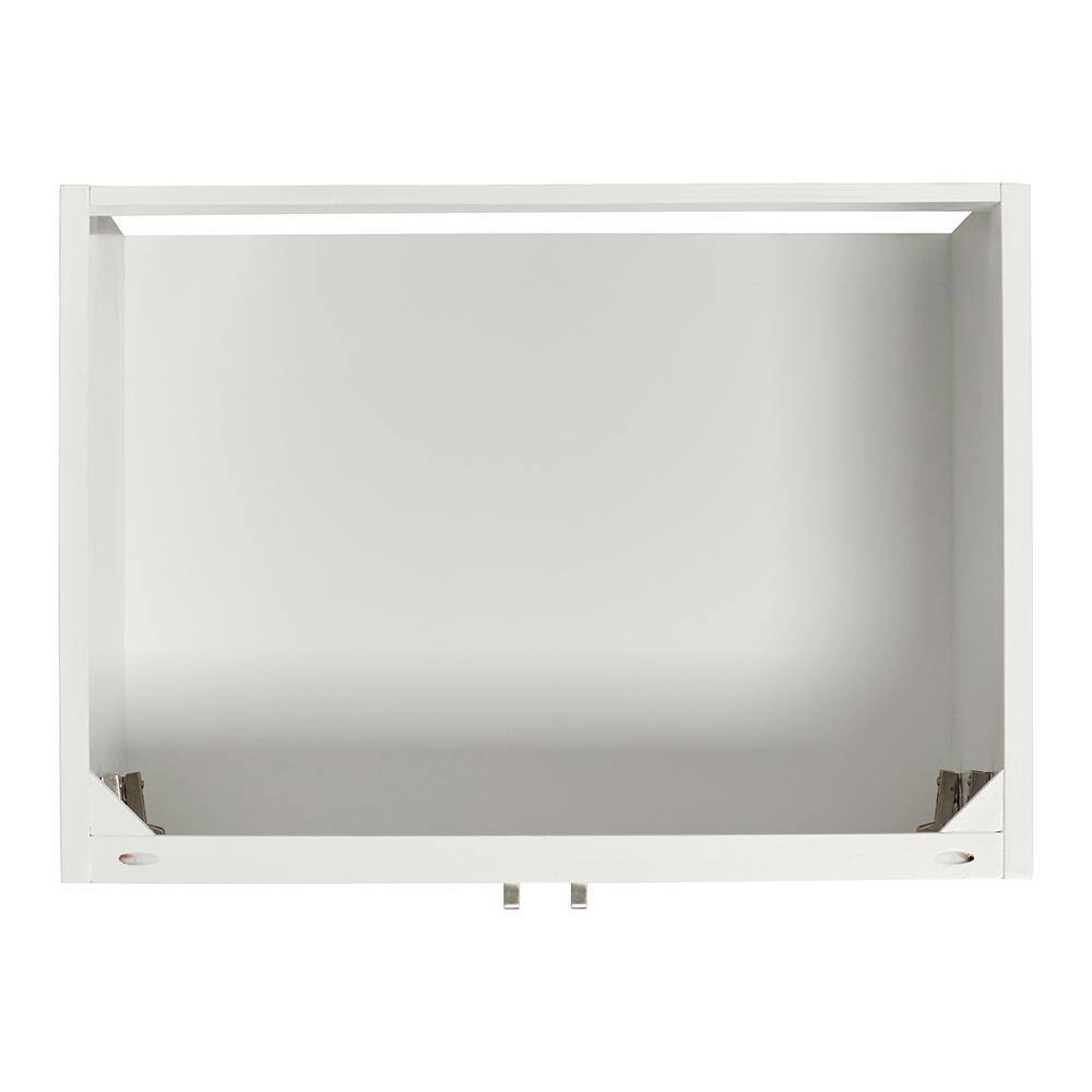Stafford White Solid Wood Single Sink Freestanding Vanity with Quartz Top