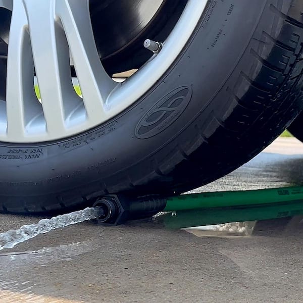 Colors Series 5/8 in. x 75 ft. 3/4 in. 11-1/2 GHT Fittings Garden Hose with SwivelGrip in Forest Green