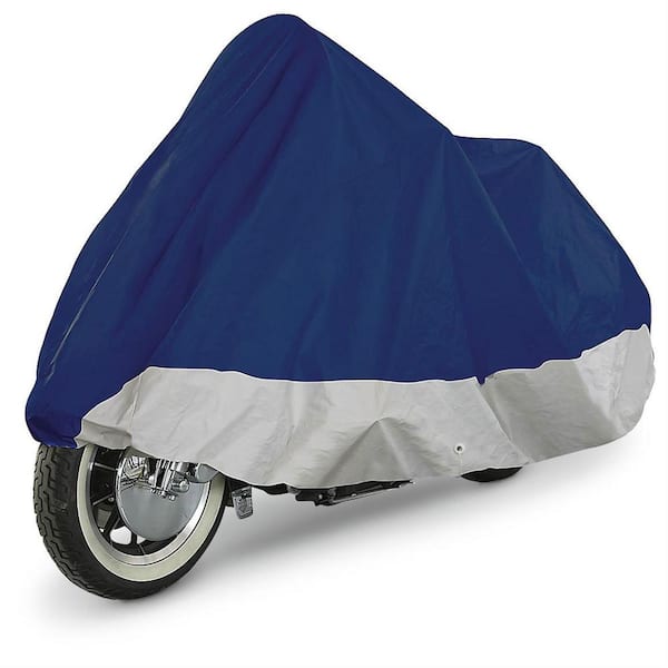 FH Group Premium Water Repellent Polyester 90 in. x 45 in. x 47 in. Medium Motorcycle Cover