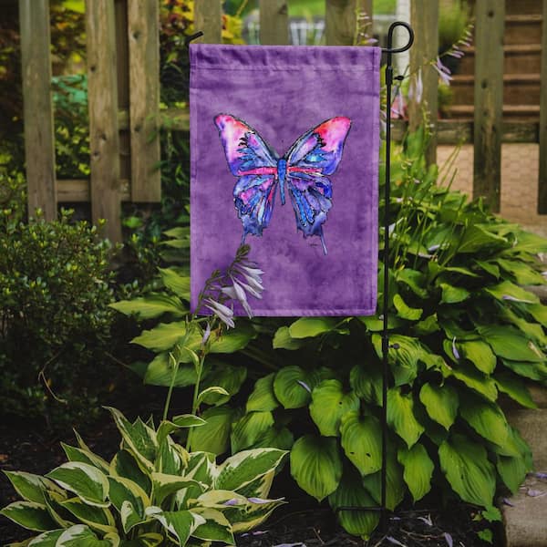 Details about   Butterflies P Initial Bugs Frogs Monogram Floral Colorful Garden House Yard Flag 