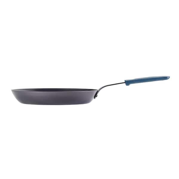 Tramontina 12 in Carbon Steel Fry Pan – with Silicone Grip, 80111/002DS