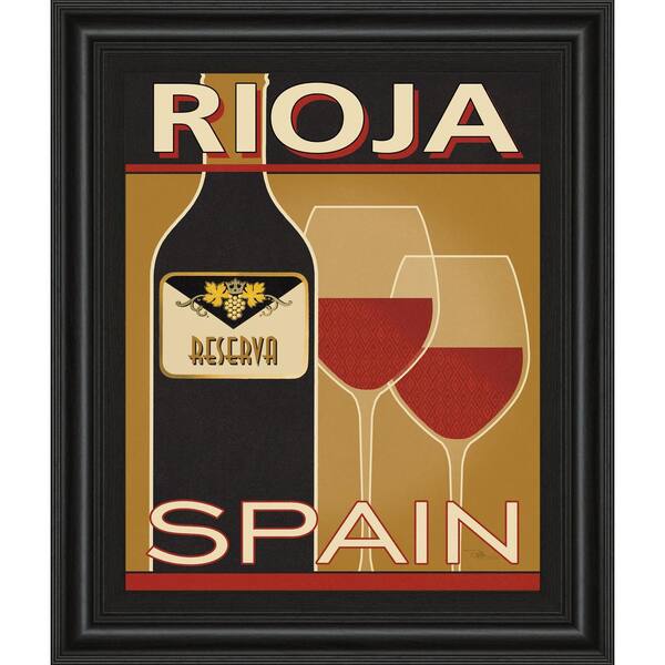 Classy Art 22 in. x 26 in. "Rioja" by Pela Studio Framed Printed Wall Art