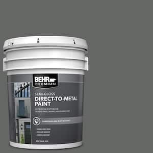 5 gal. #PPU25-02 Black Locust Semi-Gloss Direct to Metal Interior/Exterior Paint