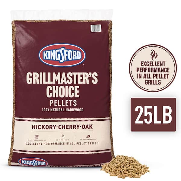 25 lbs. Bag Hickory Oak and Cherry Wood Pellets Grill Master's Choice Blend