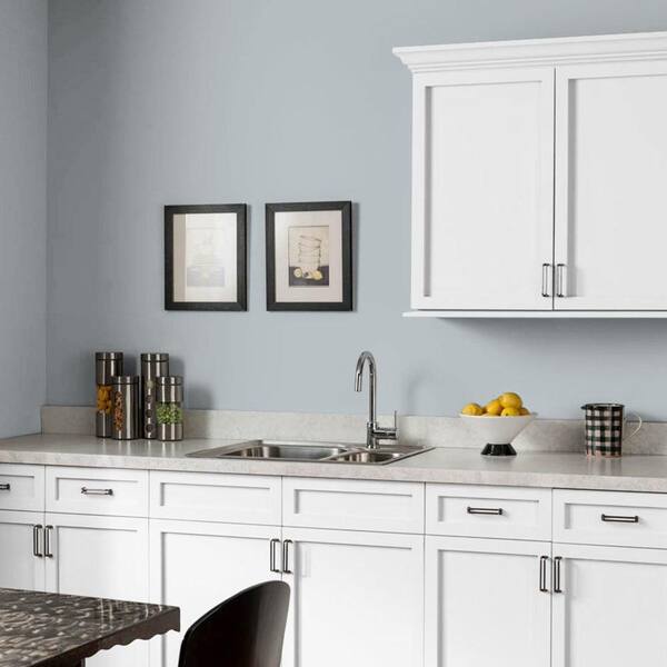 Pale Cool Gray - Grey Solid Color Pairs PPG Icy Bay PPG1012-1