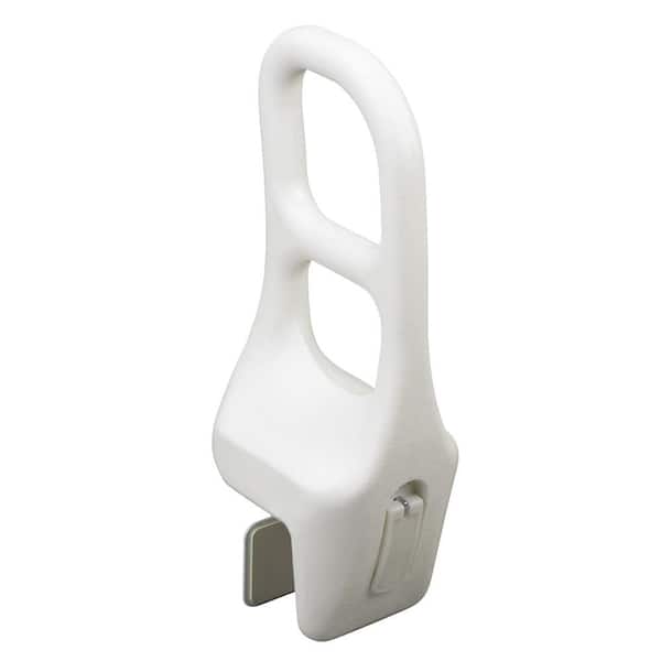 16 in. x 1 in. Bath Shower Tub Grab Rail in White