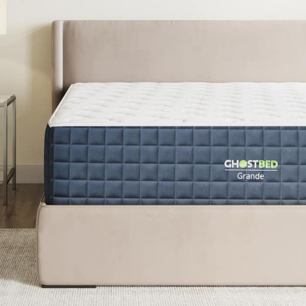 GhostBed Premium 12 Foam Medium Tight Top Twin XL Massage Mattress in A Box