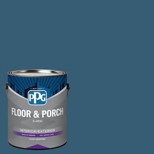 1 gal. PPG1152-6 Brigade Satin Interior/Exterior Floor and Porch Paint