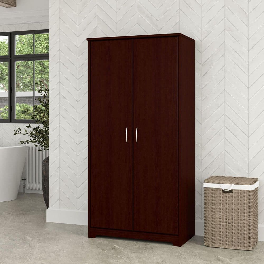 Cabot Harvest Cherry 60.94 in. Accent Storage Cabinet with Doors