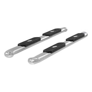 Aries 3-Inch Round Polished Stainless Steel Nerf Bars