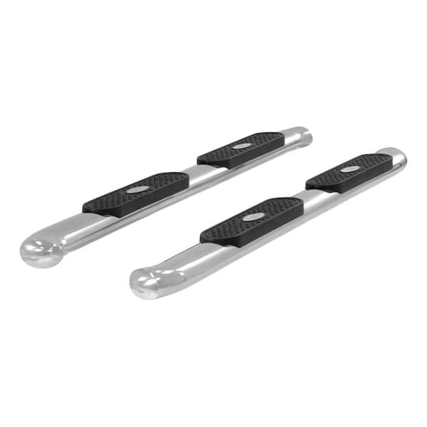 Aries 4-Inch Oval Polished Stainless Steel Nerf Bars, Select Dodge Ram 1500, 2500, 3500