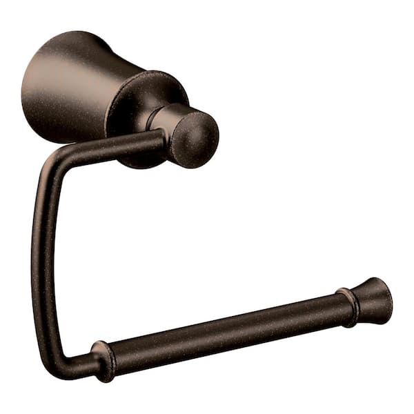 MOEN Dartmoor Single Post Toilet Paper Holder in Oil Rubbed Bronze