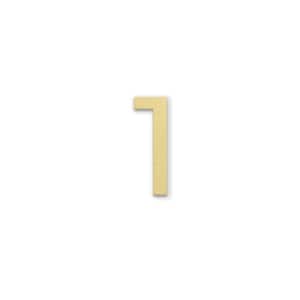 4 in. Magnetic Numbers - Gold Number 1