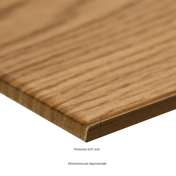 MSI Solana Amber 9 in. x 47 in. Matte Wood Look Porcelain Floor