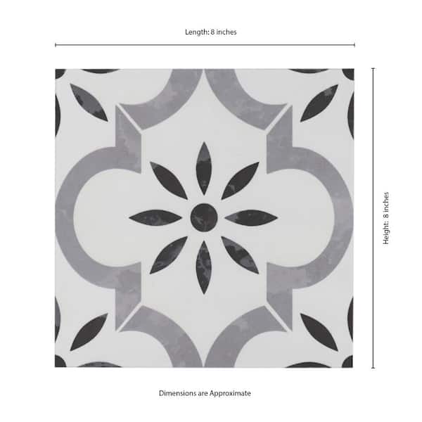 MSI Azila 8 in. x 8 in. Matte Porcelain Floor and Wall Tile (5.16 sq. ft. / case) MSI Azila 8 in. x 8 in. Matte Porcelain Floor and Wall Tile (5.16 sq. ft. / case)