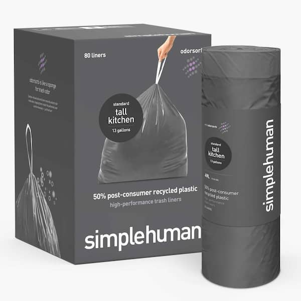 NWT 199 Simplehuman P 2024 garbage bags