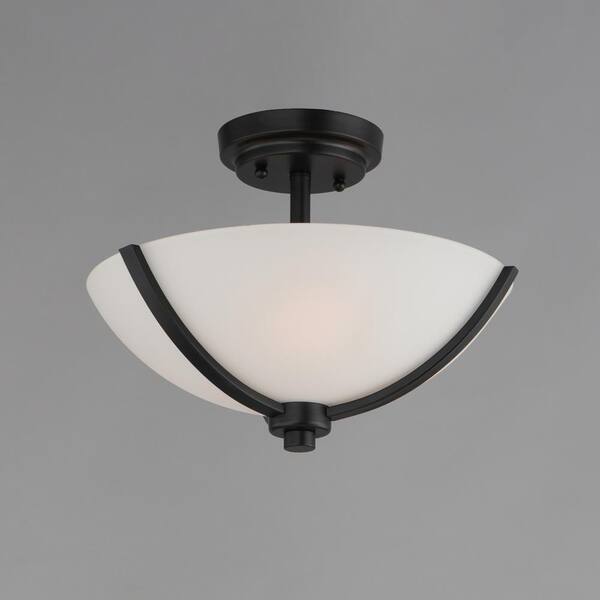 Maxim Lighting - Deven 5.07 in. 3-Light Semi-Flush Mount