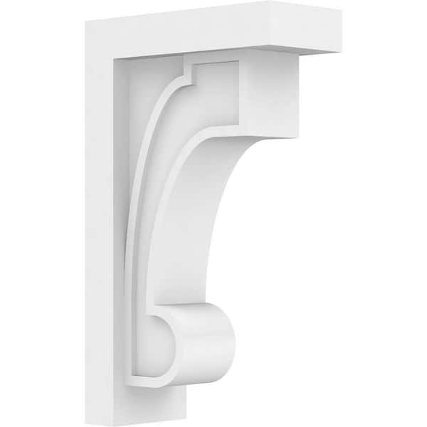 Ekena Millwork Standard 3.5 in. W x 13.375 in. H x 8 in. D Signature Urethane Polyurethane Corbel