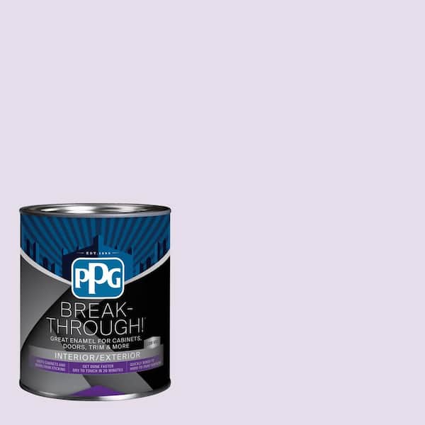 1 qt. PPG1176-2 Orchid Lane Semi-Gloss Door, Trim & Cabinet Paint