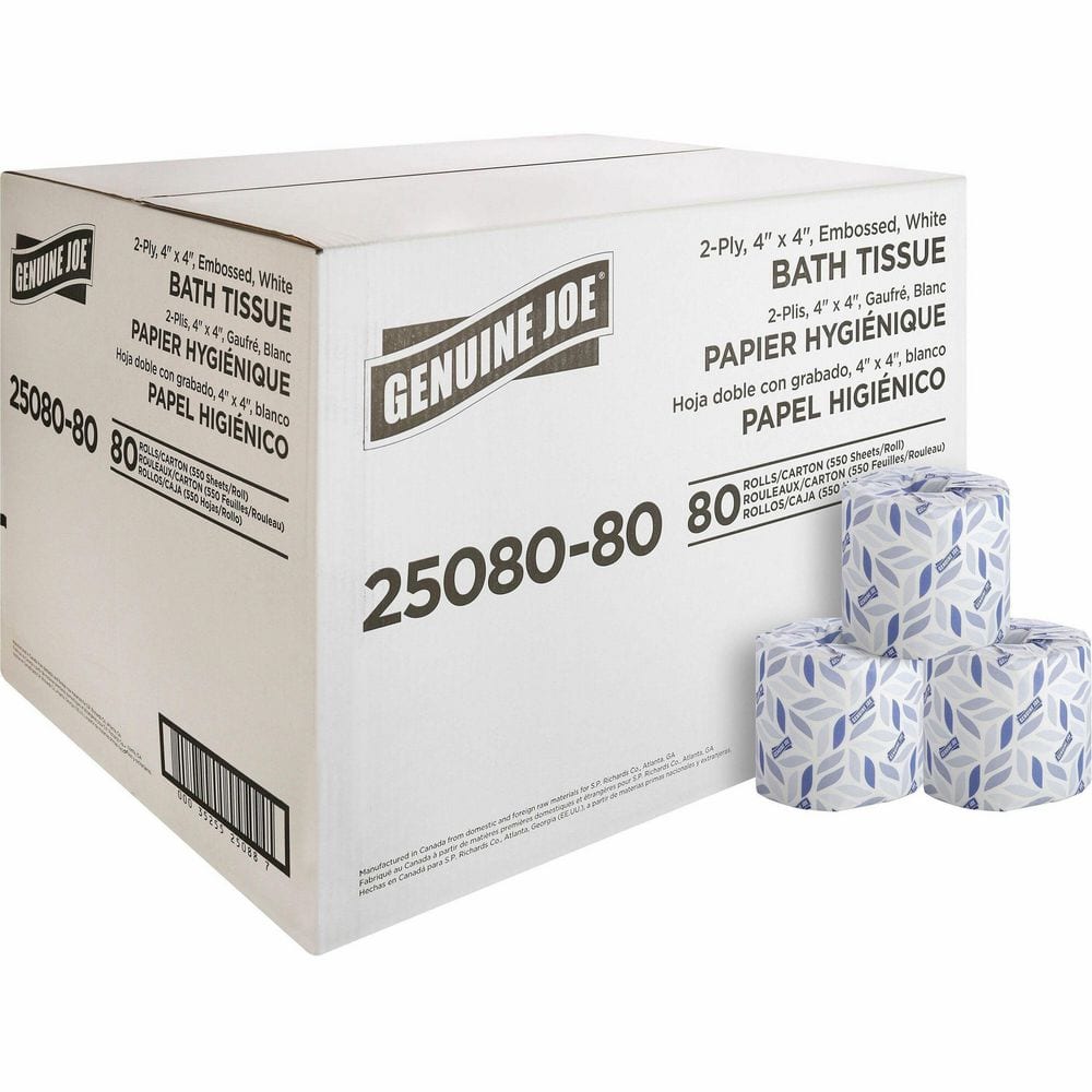 Embossed Roll Bath Tissue 2-Ply (550-Sheet/Roll) price history on PriceWatchPro