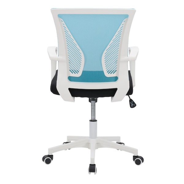 CORLIVING Workplace Teal Mesh Back Ergonomic Office Chair WHR-305-O - The  Home Depot